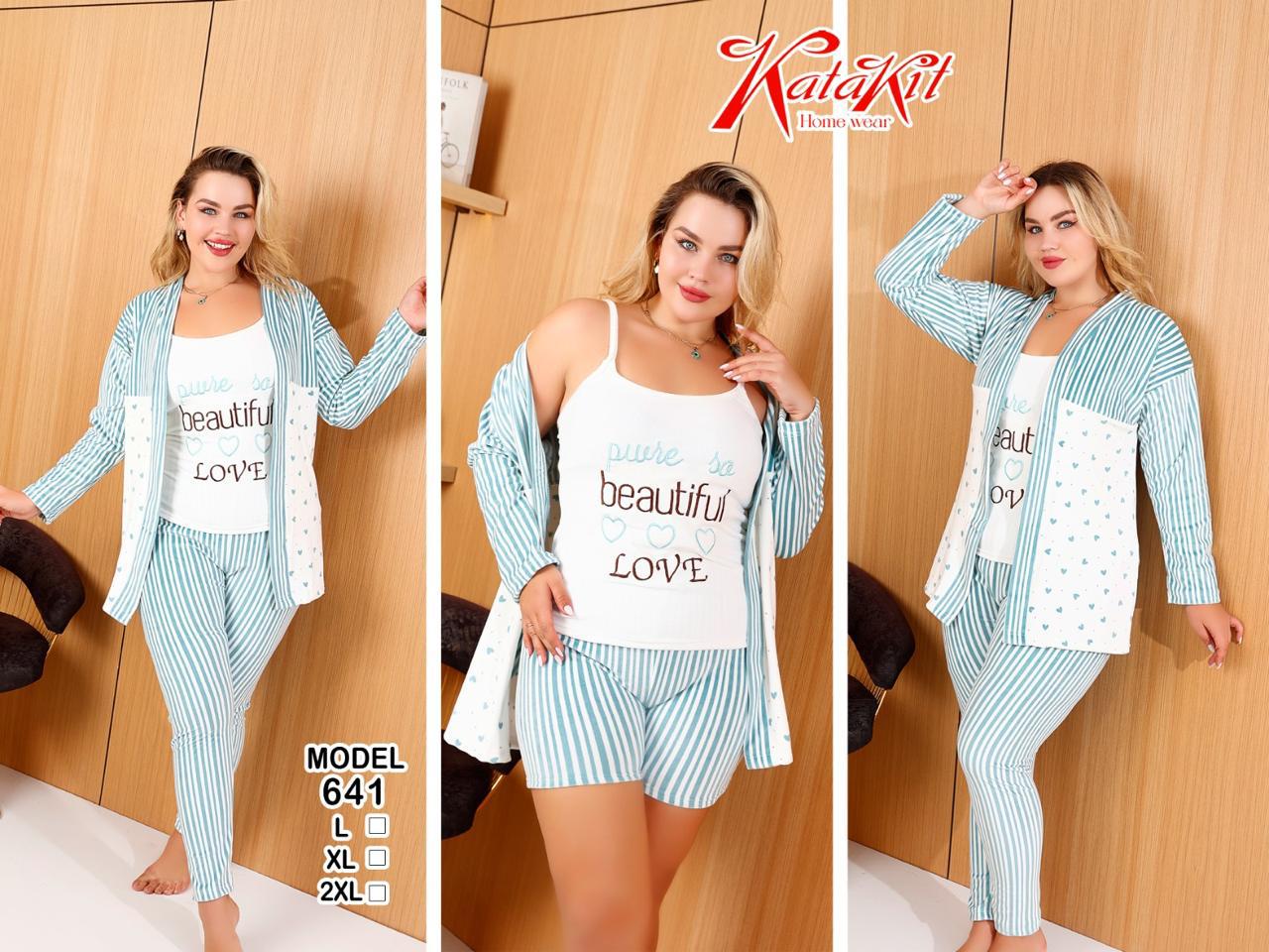 Four-piece pajamas